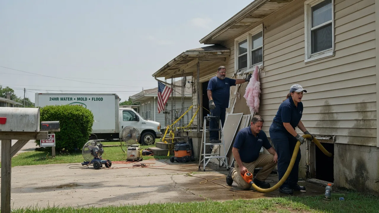 Water Damage Repair in Garden City, TX near me